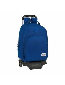 Mochila Escolar com Rodas 905 BlackFit8 Oxford Azul escuro (32 x 42 x 15 cm)