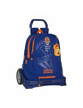 Mochila Escolar con Ruedas Evolution Valencia Basket