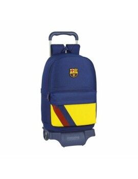 Mochila Escolar com Rodas 905 F.C. Barcelona