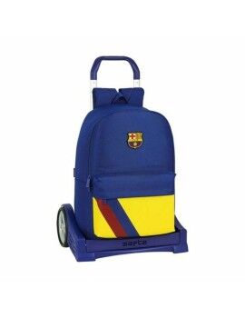 Mochila Escolar com Rodas Evolution F.C. Barcelona