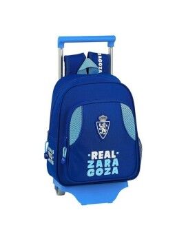 Mochila Escolar com Rodas 705 Real Zaragoza (27 x 10 x 67 cm)