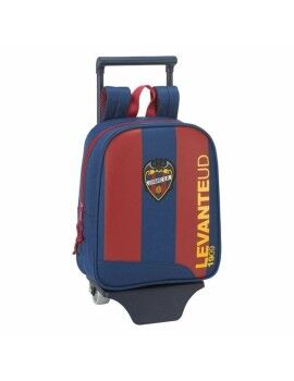 Mochila Escolar con Ruedas 805 Levante U.D. 611820280 Azul Rojo Grana