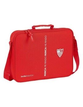 Cartera Escolar Sevilla Fútbol Club Rojo (38 x 28 x 6 cm)