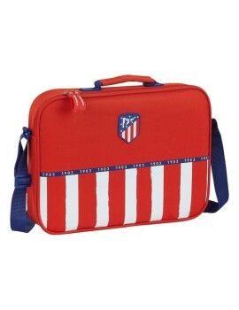 Cartera Escolar Atlético Madrid Rojo Azul Blanco (38 x 28 x 6 cm)