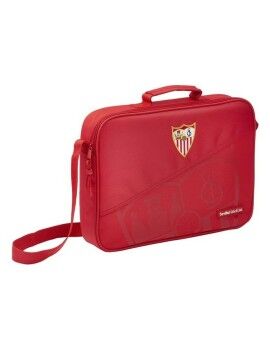 Cartera Escolar Sevilla Fútbol Club Rojo (38 x 28 x 6 cm)