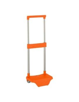 Carro Portamochilas Safta Naranja 22 x 67.5 x 17 cm