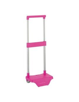 Carro Portamochilas Safta Fucsia 22 x 67.5 x 17 cm