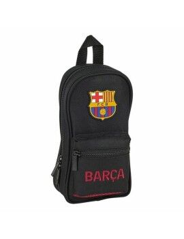 Mochila com Estojo F.C. Barcelona Preto 12 x 23 x 5 cm (33 Peças)