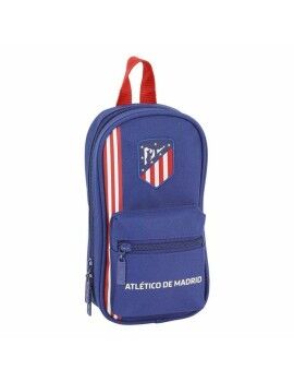 Mochila com Estojo Atlético Madrid In blue Azul Marinho 12 x 23 x 5 cm