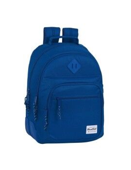 Mochila Escolar BlackFit8 Oxford Azul escuro (32 x 42 x 15 cm)