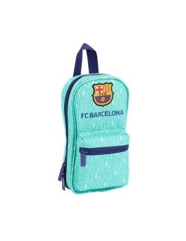 Mochila com Estojo F.C. Barcelona Turquesa 12 x 23 x 5 cm