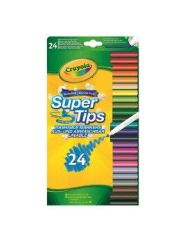 Rotuladores Crayola B01BF6F20K Lavável (24 uds)