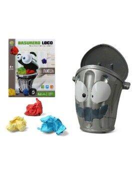 Jogo Educativo Crazy garbage man Cinzento (27 x 21 cm)