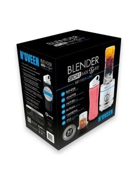 Batidora de Vaso N'oveen SB1100 Blanco 300 W 600 ml