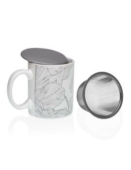 Taza con Filtro para Infusiones Versa Gris Gres