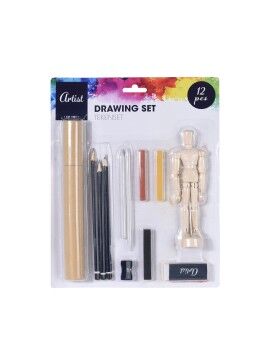 Set de Dibujo Artist (12 Pcs)