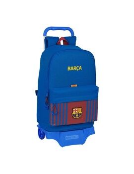 Mochila Escolar com Rodas F.C. Barcelona (31 x 47 x 15 cm)