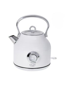 Hervidor Adler AD 1346w Blanco metálico Acero Inoxidable 1850-2200 W 1,7 L