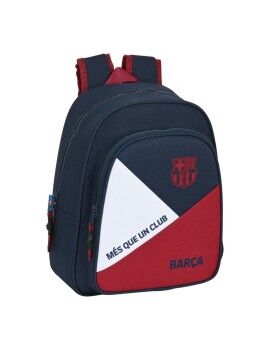 Mochila Escolar F.C. Barcelona Azul Granate (27 x 33 x 10 cm)