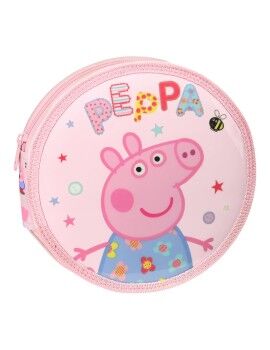 Plumier Peppa Pig Having Fun Redondo Rosa (18 Piezas)