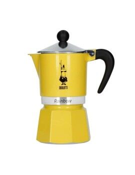 Cafetera Italiana Bialetti 29583 Amarillo Aluminio 140 ml