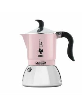 Cafeteira Italiana Bialetti 29589 Aço inoxidável Alumínio 2 Kopjes Cor de Rosa