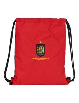 Bolsa Mochila con Cuerdas RFEF Azul Rojo 35 x 40 x 1 cm