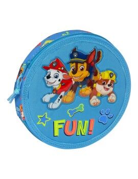 Estojo The Paw Patrol Friendship Redondo Azul (18 Peças)