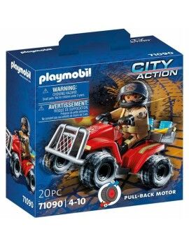 Playset Playmobil City Action Firefighters - Speed Quad 71090