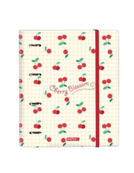 Carpeta de anillas Safta Cherry A4 Beige (27 x 32 x 3.5 cm)