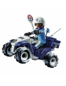 Playset de Veículos Playmobil Speed Quad City Action 71092 Polícia (21 pcs)