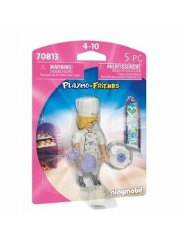 Figura Articulada Playmobil Playmo-Friends 70813 Pastelera (5 pcs)