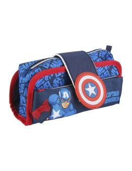 Bolsa Escolar Marvel Azul (22 x 12 x 7 cm)