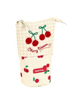 Estuche Cubilete Safta Cherry Beige (32 Piezas)