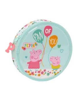 Plumier Peppa Pig Cosy corner Redondo Azul claro (18 Piezas)