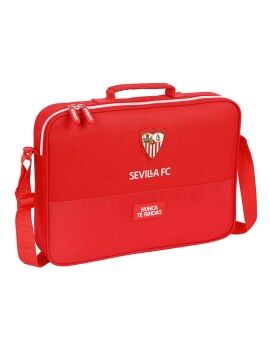 Cartera Escolar Sevilla Fútbol Club Rojo (38 x 28 x 6 cm)