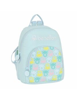 Mochila Infantil Benetton Fantasy Mini Celeste (25 x 30 x 13 cm)