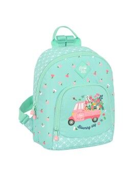 Mochila Infantil Glow Lab Pepa Mini Verde (25 x 30 x 13 cm)