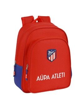 Mochila Escolar Atlético Madrid Vermelho Azul Marinho 27 x 33 x 10 cm