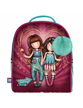 Mochila Escolar Gorjuss Fireworks Granate 20 x 22 x 10 cm