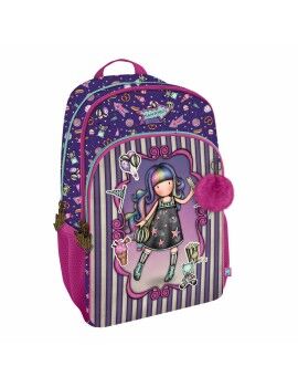 Mochila Escolar Gorjuss Up and away Roxo (29 x 45 x 17 cm)