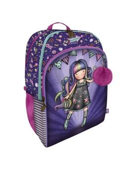 Mochila Escolar Gorjuss Up and away Morado 34.5 x 43.5 x 22 cm