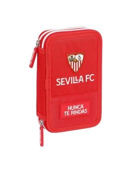 Plumier Doble Sevilla Fútbol Club Rojo (28 piezas)