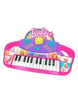 Piano de juguete Barbie Piano Electrónico (3 Unidades)