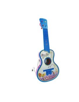 Guitarra Infantil Reig Party 4 Cordas Azul Branco