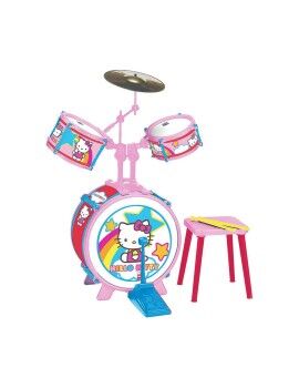 Bateria Musical Hello Kitty   Plástico