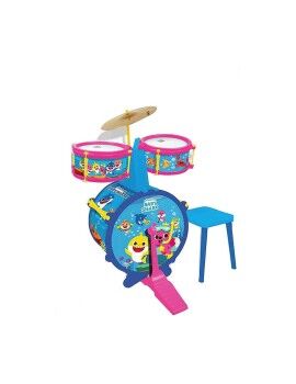 Bateria Musical Baby Shark   Infantil Banqueta