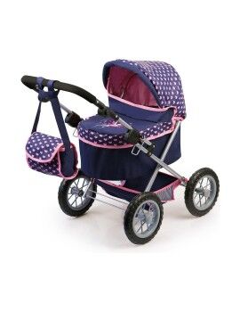 Carrinho para Bonecas Reig Trendy Royal Special Version Azul Cor de Rosa 45 cm