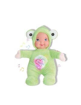 Muñeca bebé Reig Peluche Musical 35 cm Rana