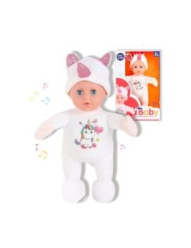 Boneca bebé Reig Peluche Unicórnio 25 cm